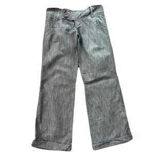 Forever 21 Charcoal Flare Trousers